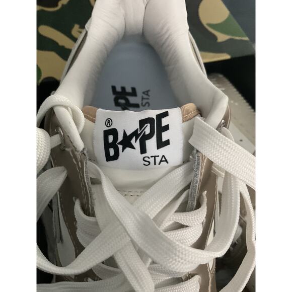 A Bathing Ape Bape Sta #4 Beige main image 12